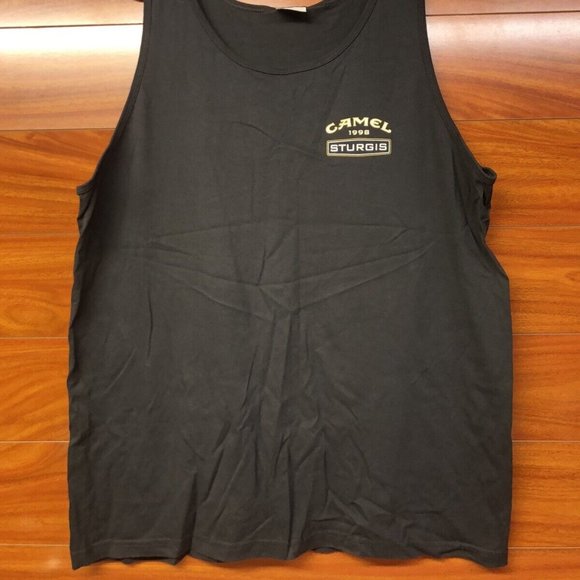 Vintage Men's Camel 1998 Sturgis Tank Sz XL Made in USA - Picture 2 of 6